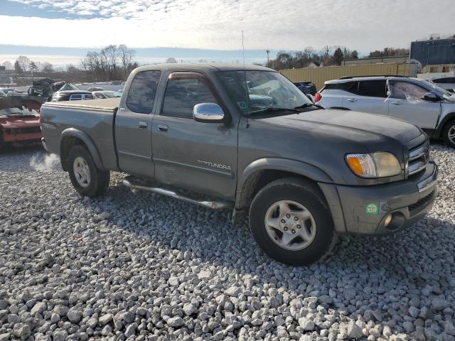 5TBRT34114S450481 - 2004 TOYOTA TUNDRA ACCESS CAB SR5 GRAY photo 4