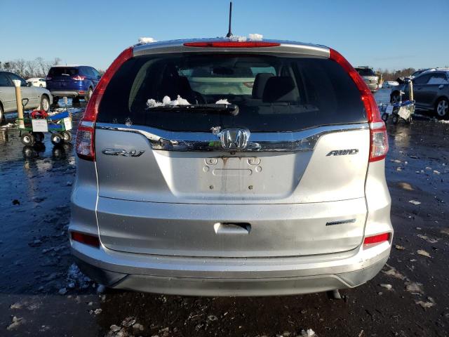 2HKRM4H46GH670904 - 2016 HONDA CR-V SE SILVER photo 6