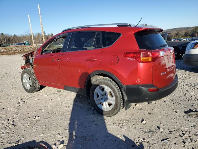 JTMBFREV8FJ031726 - 2015 TOYOTA RAV4 LE RED photo 2