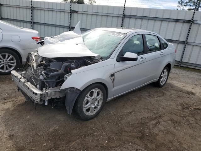 1FAHP35N38W278412 - 2008 FORD FOCUS SE GRAY photo 1