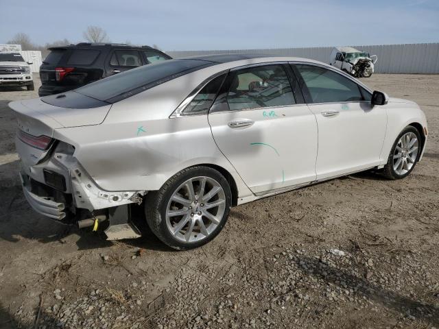 3LN6L2JK5GR615842 - 2016 LINCOLN MKZ WHITE photo 3