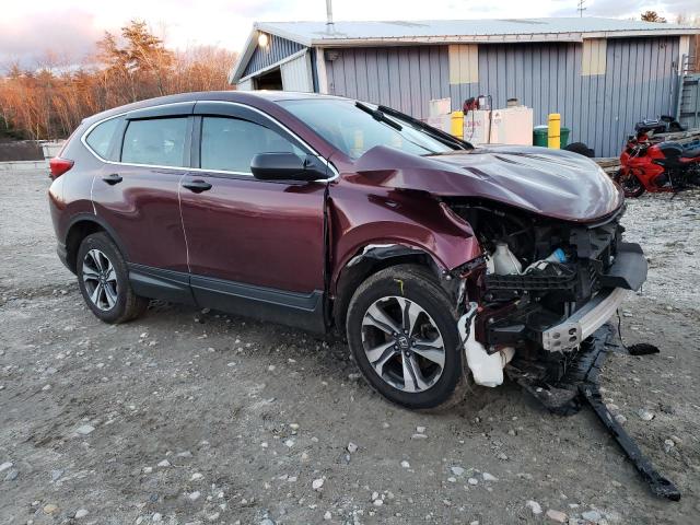 2HKRW6H37HH207491 - 2017 HONDA CR-V LX BURGUNDY photo 4