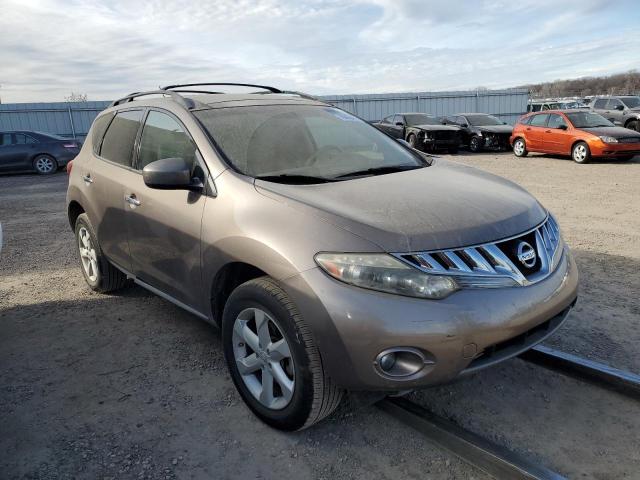 JN8AZ1MU2AW010951 - 2010 NISSAN MURANO S GRAY photo 4