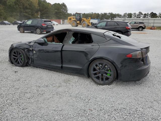 5YJSA1E68MF454643 - 2021 TESLA MODEL S შავი ფოტო 2