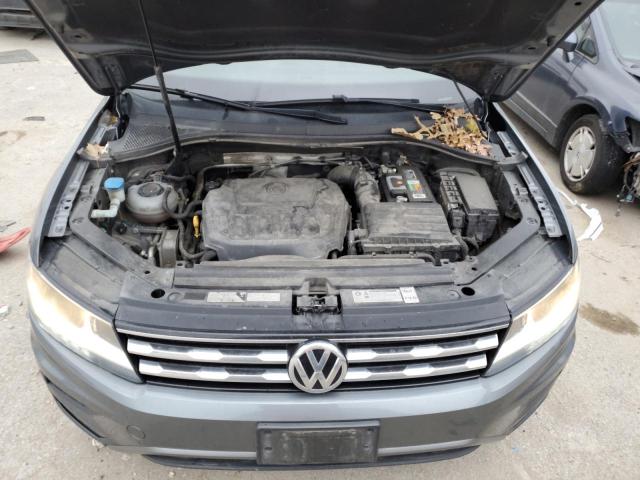 3VV0B7AX0JM009425 - 2018 VOLKSWAGEN TIGUAN S GRAY photo 12