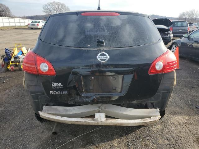 JN8AS5MT8AW506257 - 2010 NISSAN ROGUE S BLACK photo 6