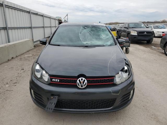 WVWHV7AJ0DW132716 - 2013 VOLKSWAGEN GTI CHARCOAL photo 5