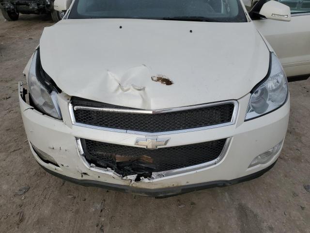 1GNKVGED1BJ369825 - 2011 CHEVROLET TRAVERSE LT WHITE photo 11