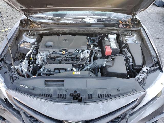 4T1G11AK4NU620251 - 2022 TOYOTA CAMRY SE GRAY photo 11