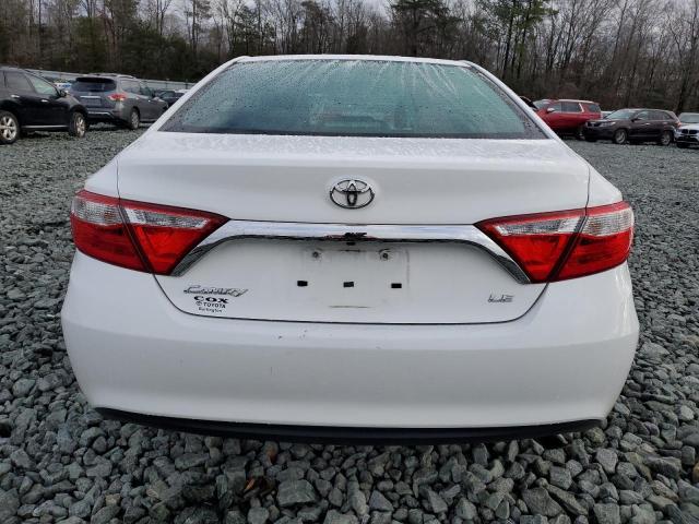 4T4BF1FK3FR499403 - 2015 TOYOTA CAMRY LE WHITE photo 6