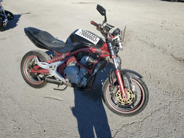 JKAEXEA136A006636 - 2006 KAWASAKI EX650 A6F RED photo 1