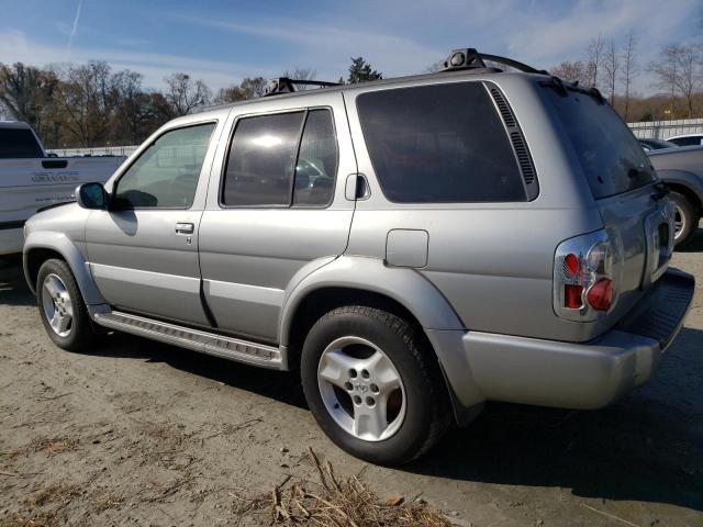 JNRDR07Y61W102226 - 2001 INFINITI QX4 SILVER photo 2