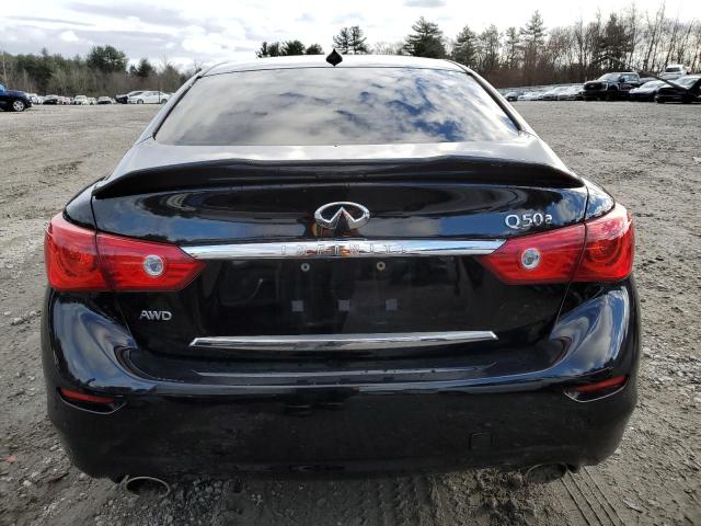 JN1BV7AR4FM423930 - 2015 INFINITI Q50 BASE BLACK photo 6