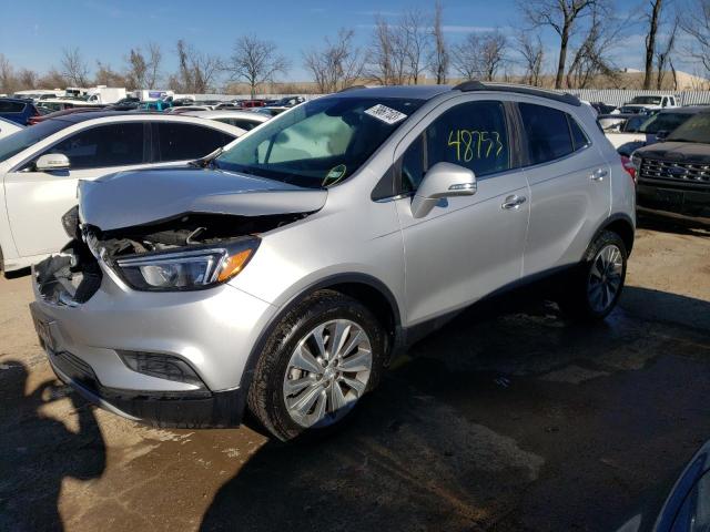 KL4CJASB9KB703161 - 2019 BUICK ENCORE PREFERRED SILVER photo 1