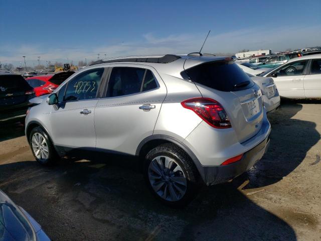 KL4CJASB9KB703161 - 2019 BUICK ENCORE PREFERRED SILVER photo 2