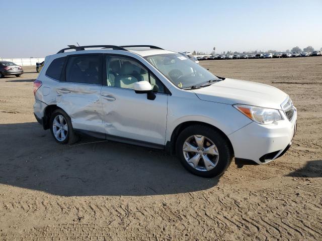 JF2SJARC2FH487125 - 2015 SUBARU FORESTER 2.5I LIMITED WHITE photo 4