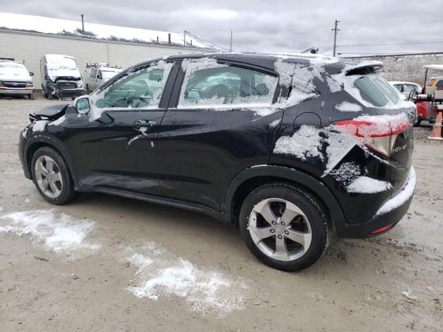 3CZRU6H37KG724127 - 2019 HONDA HR-V LX BLACK photo 2