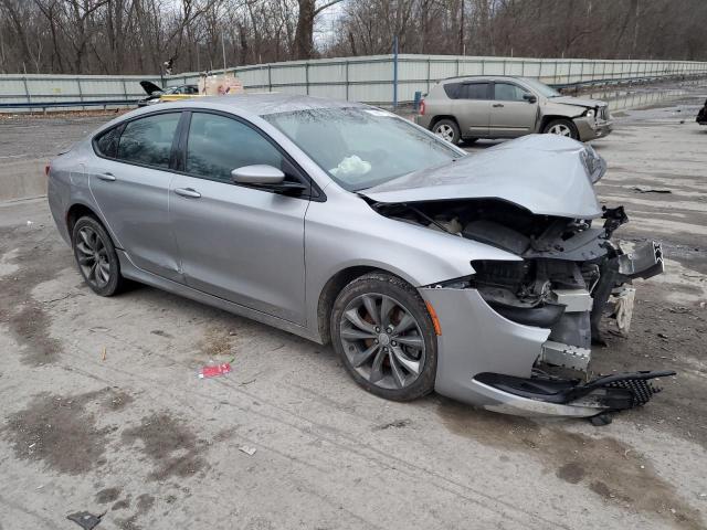 1C3CCCDG2FN630180 - 2015 CHRYSLER 200 S SILVER photo 4