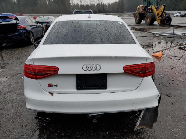 WAUBGAFL1EA154839 - 2014 AUDI S4 PREMIUM PLUS WHITE photo 6