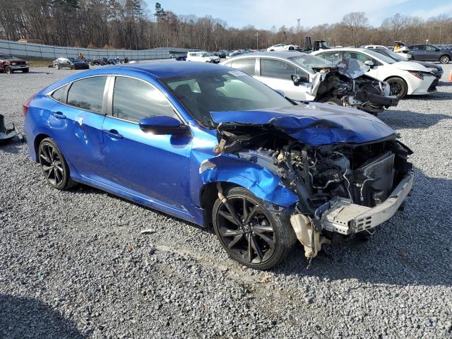 19XFC2F80KE001704 - 2019 HONDA CIVIC SPORT 蓝色 照片 4