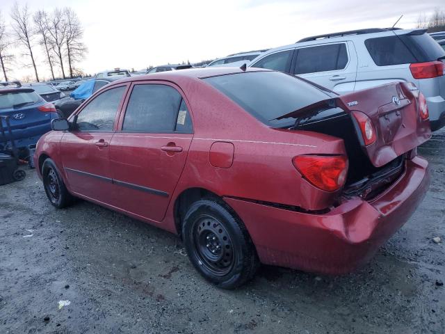 1NXBR32E36Z625868 - 2006 TOYOTA COROLLA CE RED photo 2