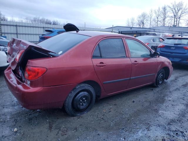 1NXBR32E36Z625868 - 2006 TOYOTA COROLLA CE RED photo 3