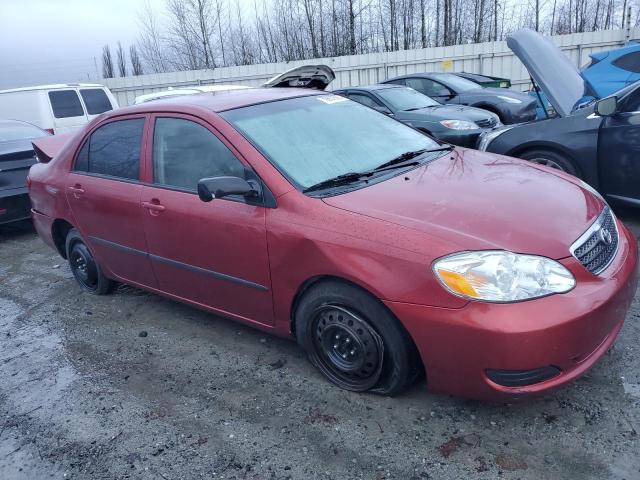 1NXBR32E36Z625868 - 2006 TOYOTA COROLLA CE RED photo 4