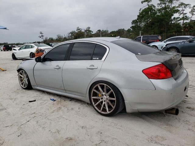 JN1CV6AP4BM501470 - 2011 INFINITI G37 BASE SILVER photo 2