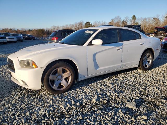 2C3CDXAT8EH203468 - 2014 DODGE CHARGER POLICE WHITE photo 1