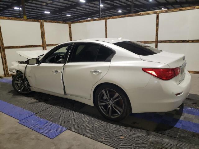 JN1EV7AP6HM730045 - 2017 INFINITI Q50 PREMIUM WHITE photo 2