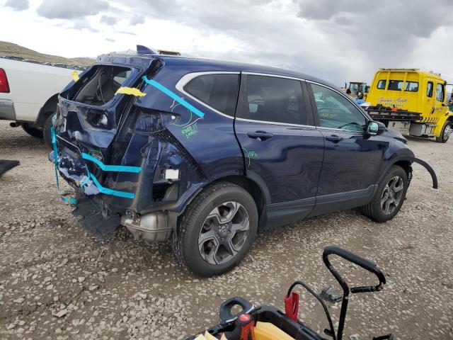 7FARW2H52KE037996 - 2019 HONDA CR-V EX BLUE photo 3