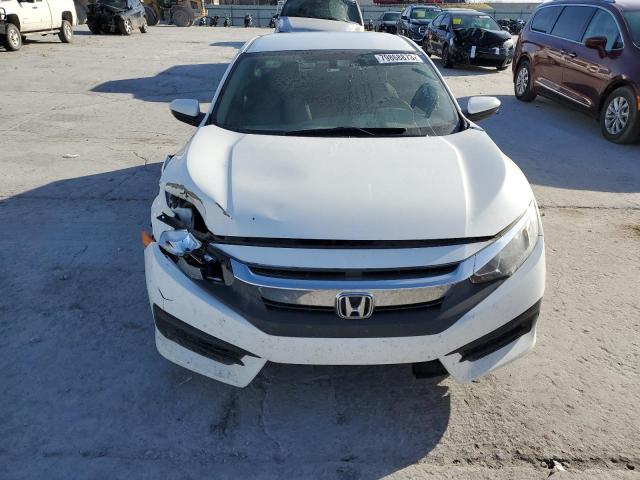 19XFC2F55GE013165 - 2016 HONDA CIVIC LX WHITE photo 5