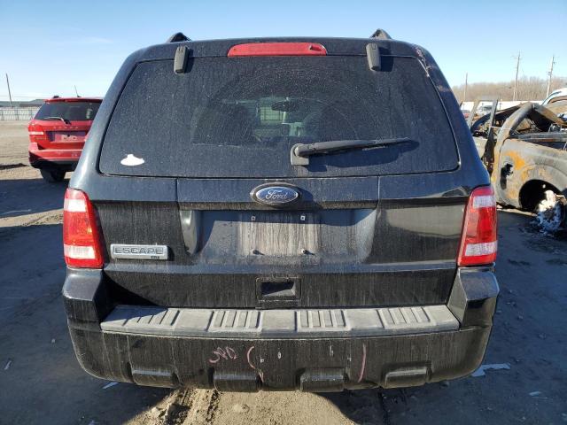 1FMCU0D75AKB55234 - 2010 FORD ESCAPE XLT BLACK photo 6