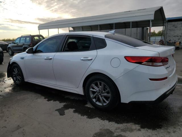 5XXGT4L38KG335768 - 2019 KIA OPTIMA LX WHITE photo 2