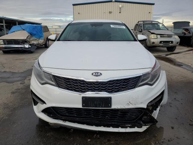 5XXGT4L38KG335768 - 2019 KIA OPTIMA LX WHITE photo 5