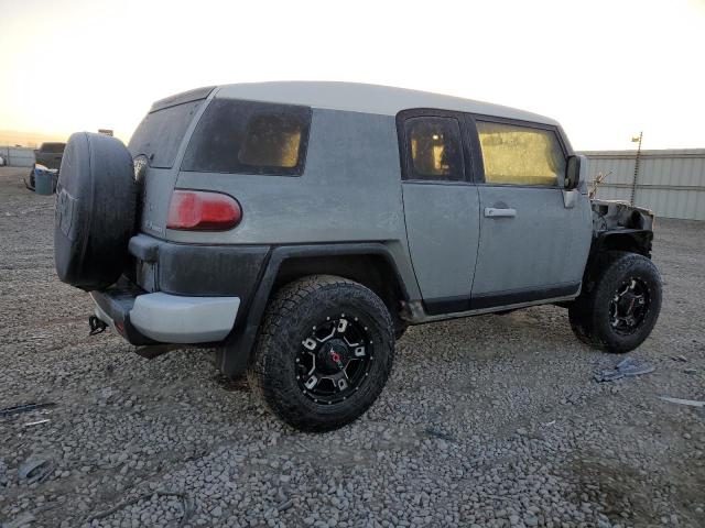 JTEBU4BF0AK098812 - 2010 TOYOTA FJ CRUISER SILVER photo 3