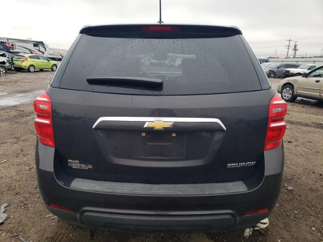 2GNFLEEK5G6346305 - 2016 CHEVROLET EQUINOX LS GRAY photo 6