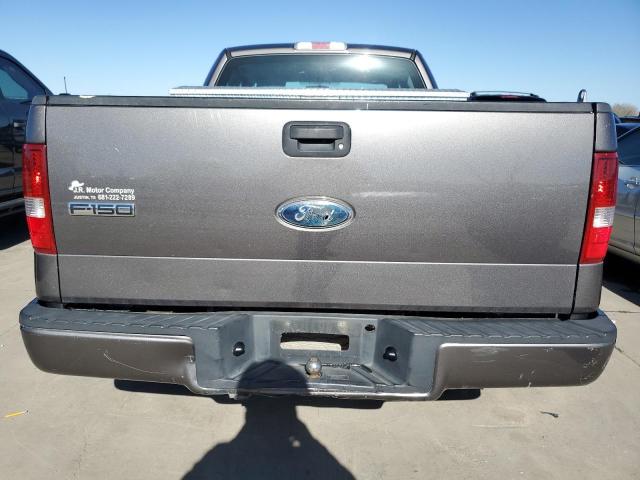 1FTRX12W48KD36762 - 2008 FORD F150 GRAY photo 6