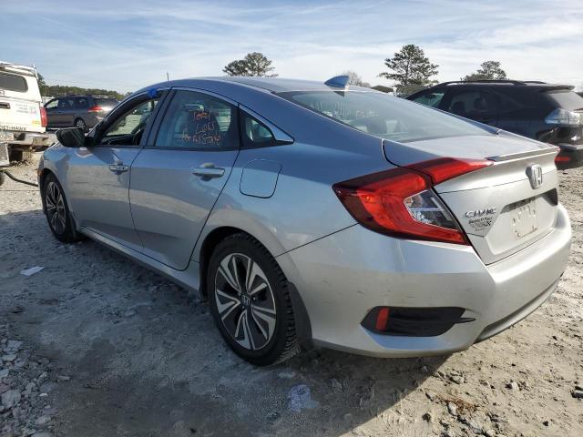 19XFC1F78HE030359 - 2017 HONDA CIVIC EXL SILVER photo 2