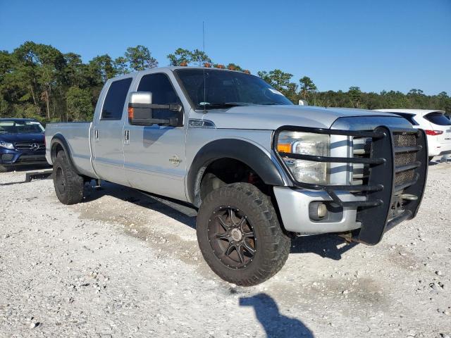 1FT8W3BTXEEA28201 - 2014 FORD F350 SUPER DUTY SILVER photo 4