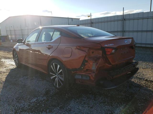 1N4BL4CV1MN353201 - 2021 NISSAN ALTIMA SR ORANGE photo 2