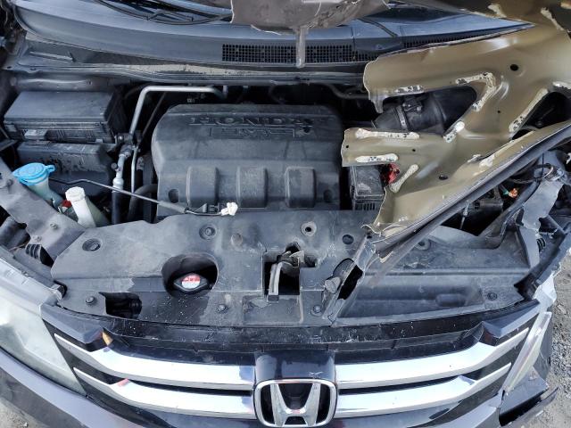 5FNRL5H94EB124683 - 2014 HONDA ODYSSEY TOURING GRAY photo 12