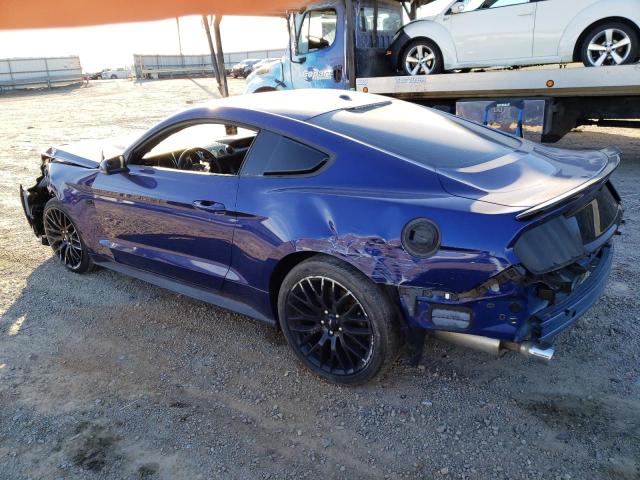 1FA6P8CF0G5201534 - 2016 FORD MUSTANG GT BLUE photo 2