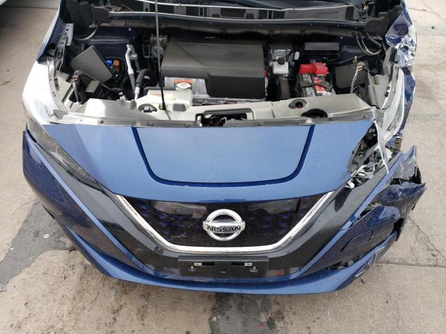 1N4AZ1BV9NC558577 - 2022 NISSAN LEAF S BLUE photo 11