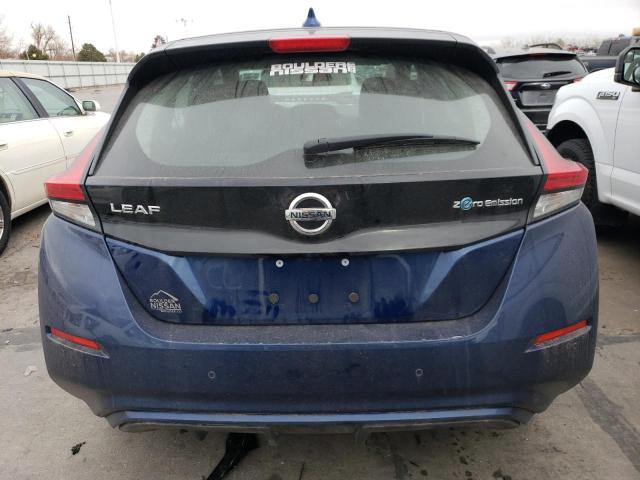 1N4AZ1BV9NC558577 - 2022 NISSAN LEAF S BLUE photo 6