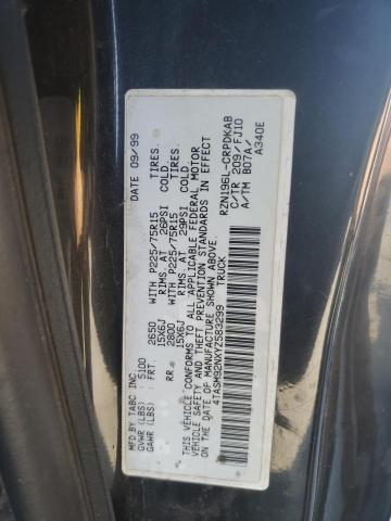 4TASM92NXYZ583299 - 2000 TOYOTA TACOMA XTRACAB PRERUNNER შავი ფოტო 12