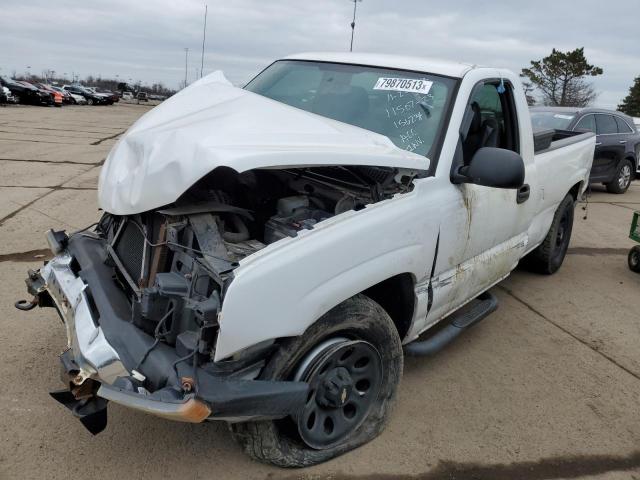 1GCEC14Z07Z156234 - 2007 CHEVROLET SILVERADO C1500 CLASSIC GRAY photo 1