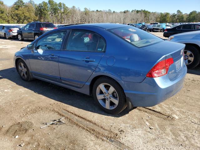 1HGFA16856L005861 - 2006 HONDA CIVIC EX BLUE photo 2