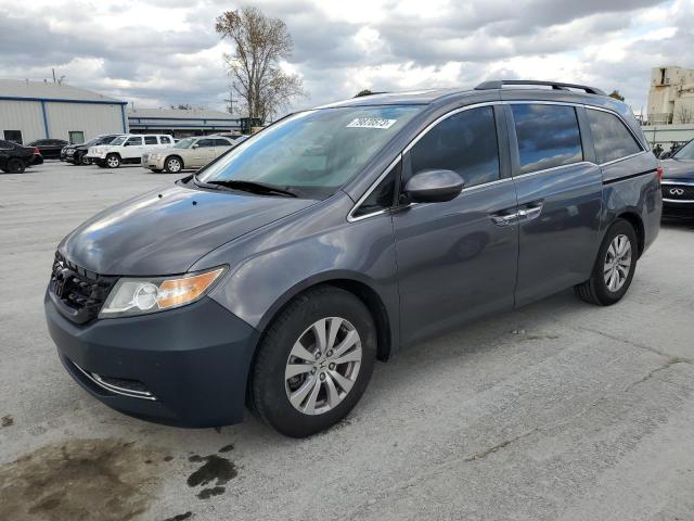 5FNRL5H6XGB016674 - 2016 HONDA ODYSSEY EXL GRAY photo 1