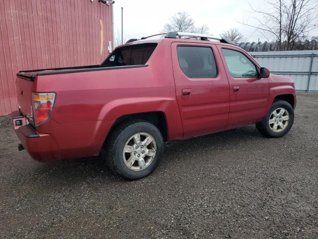 2HJYK16596H005736 - 2006 HONDA RIDGELINE RTL RED photo 3